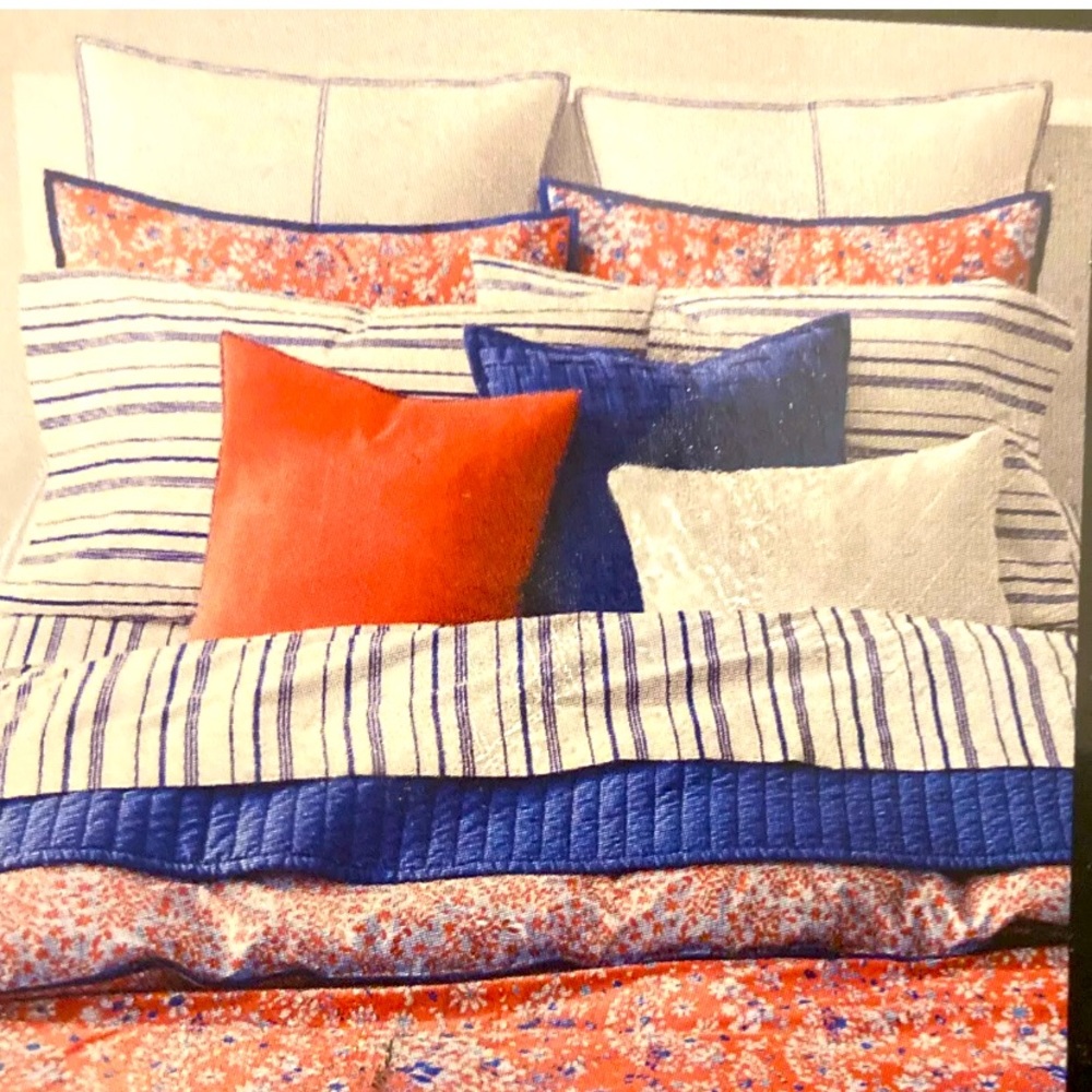 Lauren Ralph Lauren Alexis Cotton Twill European Sham NIB. Condition is new